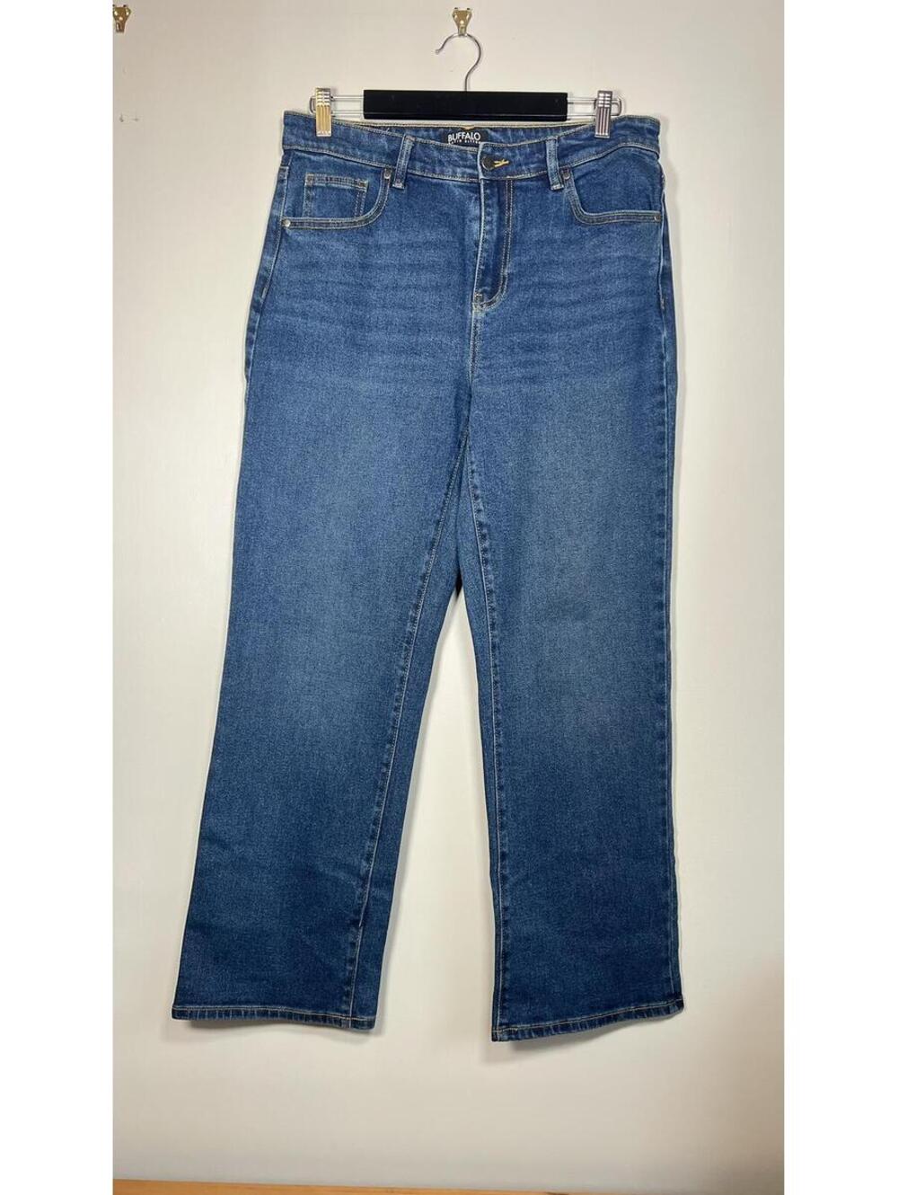 NWT Buffalo David Bitton Della Jeans Women's Size 8 High Rise Wide Leg